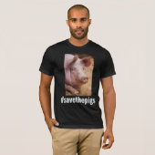 VEGAN T-SHIRTS, BEWAAR DE PIGS PIG-T - SHIRTS (Voorkant volledig)