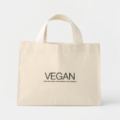 VEGAN tas (Voorkant)