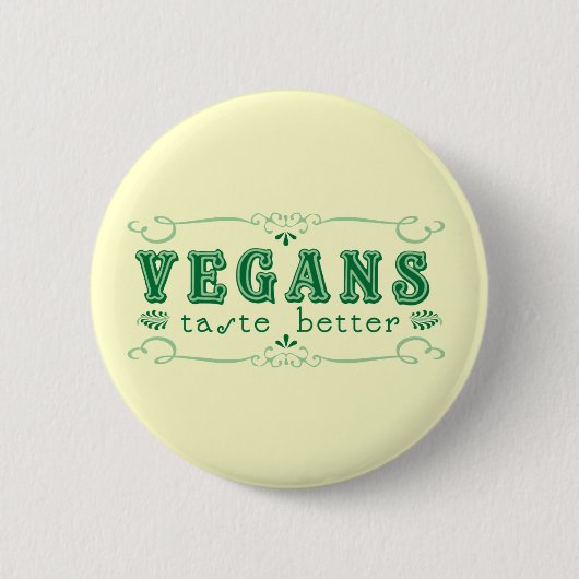 Vegan Taste Ronde Button 5,7 Cm (Voorkant)