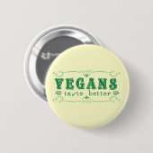 Vegan Taste Ronde Button 5,7 Cm (Voorkant /achterkant)