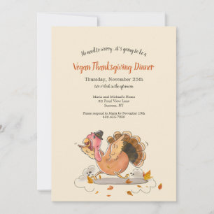 Vegan Thanksgiving Dinner Kaart