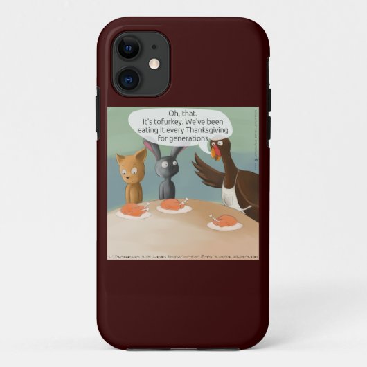 Vegan Thanksgiving Grappige iPhone 5/5s Hoes (Achterkant)