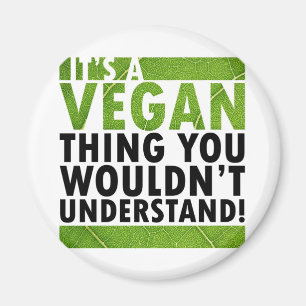 Vegan Thing Magneet