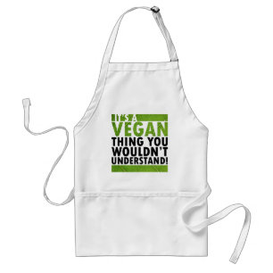 Vegan Thing Standaard Schort