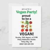 Vegan Trots dat ik Vegan ben Kaart (Voorkant)