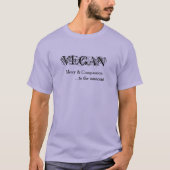 VEGAN Tshirt (Voorkant)