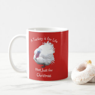 Vegan Turkey Kerstmis Koffiemok