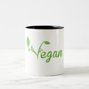 Vegan Tweekleurige Koffiemok