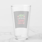 Vegan uit mijn hoofd tomaten glas (Achterkant)