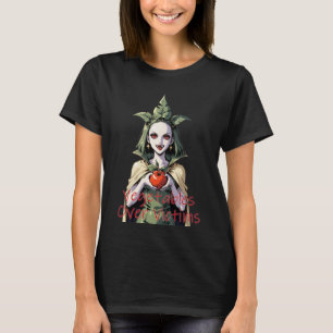 Vegan Vampire Funny Plant gebaseerde kleding T-shirt