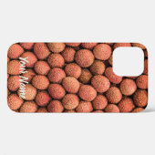 Vegan van Lychees of Litchi-vruchten en vegetarisc Case-Mate iPhone Case (Achterkant (horizontaal))