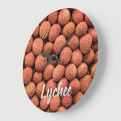 Vegan van Lychees of Litchi-vruchten en vegetarisc Grote Klok (Hoek)