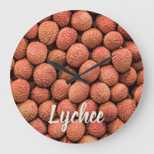 Vegan van Lychees of Litchi-vruchten en vegetarisc Grote Klok