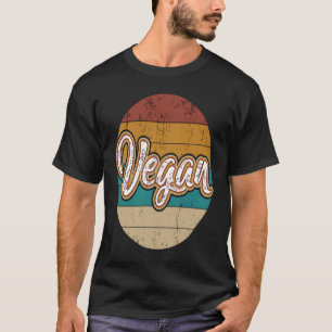 Vegan vegan gezonde spiervegetariër natura t-shirt