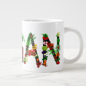 Vegan Vegetables Grote Koffiekop (Rechts)