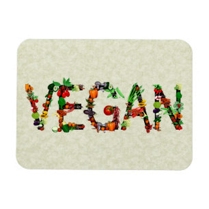 Vegan Vegetables Magneet