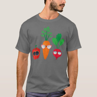 Vegan Vegetables Veggies Vegetarian Veganisme T-shirt