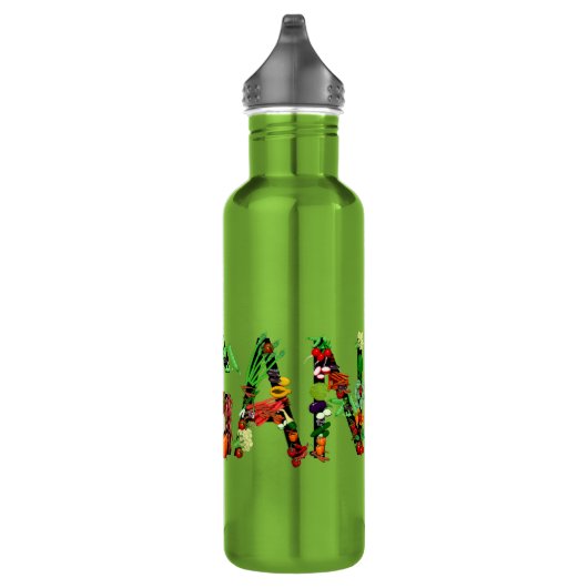 Vegan Vegetables Waterfles (Rechts)