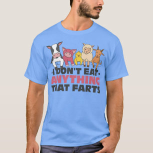 Vegan Vegetarian Food Vegans Friends Koe Pig Chick T-shirt