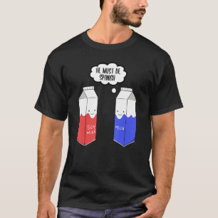 Vegan Vegetarian Food Vegans Soy Milk moet Span zi T-shirt