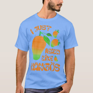 Vegan Vegetarian Fruit Lover Fun I Just Echt lik T-shirt