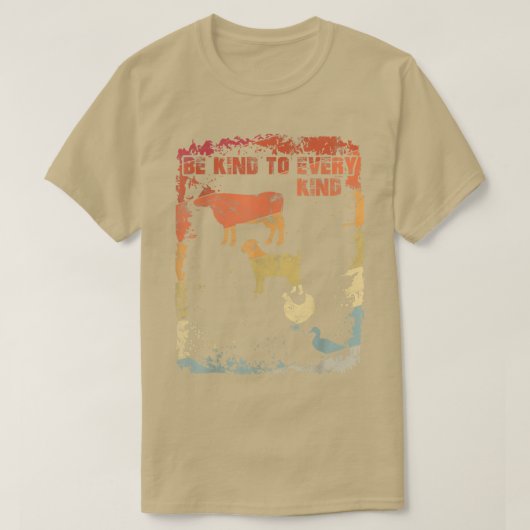 Vegan Vegetarian is gek op elke soort geschenk T-shirt (Design voorkant)