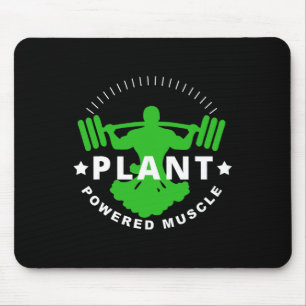 Vegan Vegetarian Plant Broccoli Bodybuilding Lift Muismat