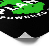 Vegan Vegetarian Plant Broccoli Bodybuilding Lift Poster (Hoek)