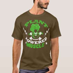 Vegan Vegetarian Plant Broccoli Bodybuilding Lift T-shirt