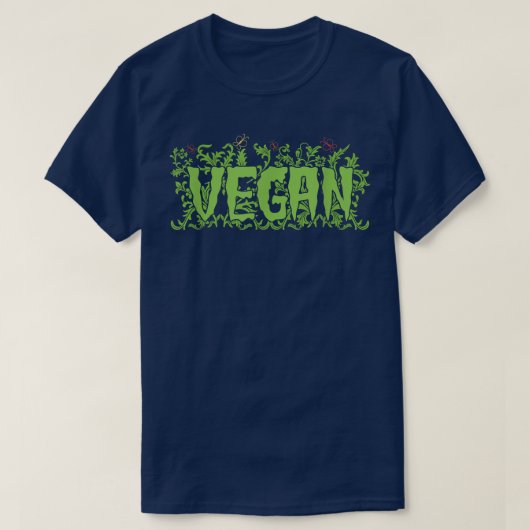Vegan Vegetarian T-Shirt (Design voorkant)