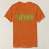Vegan Vegetarian T-shirt (Design voorkant)