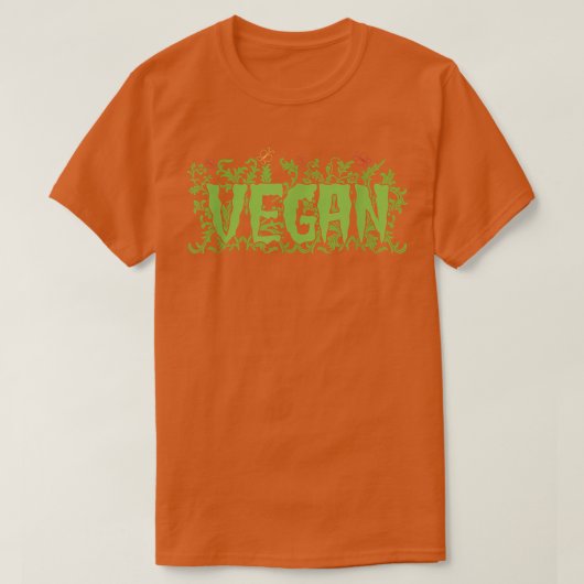 Vegan Vegetarian T-shirt (Design voorkant)