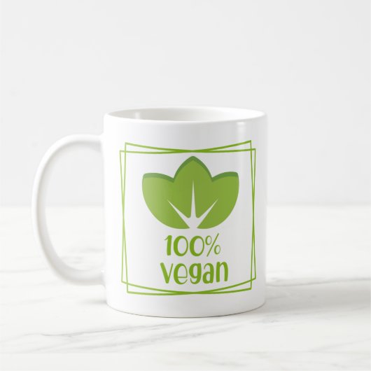 Vegan Vegetarian Vegetables Veganism Funny Gift Koffiemok (Links)