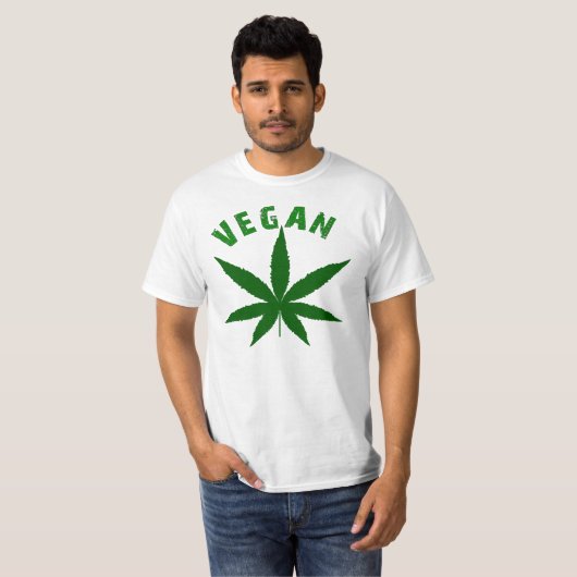 VEGAN,VEGETARIAN,VEGGIE T-SHIRT (Voorkant volledig)
