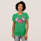 VEGAN,VEGETARIAN,VEGGIE T-SHIRT (Voorkant volledig)