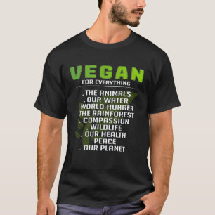 Vegan Vegetarisch Dieet Gezond Voedsel 4 T-shirt