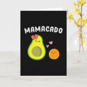 Vegan Vegetarisch Veganisme Mamacado Groenten Cade Kaart (Gele Bloem)