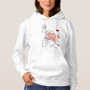 Vegan Vegetarisch Voedsel Veganisme Veggie Cadeau  Hoodie