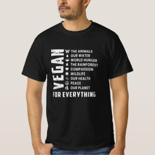 Vegan Vegetarische Groenten Veggie Veganisme Cadea T-shirt