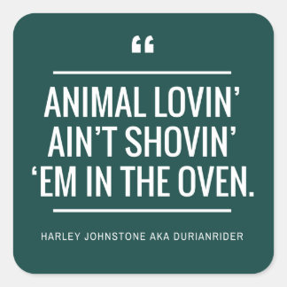 Vegan vegetarische stickers dierenrechten liefhebb