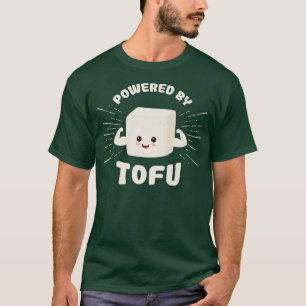 Vegan Veggie aangedreven door Tofu Gift Idea Veget T-shirt