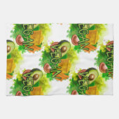 Vegan Veggies Theedoek (Horizontaal)