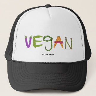 Vegan Veggies Vegetable Lovers Trucker Pet
