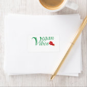 Vegan vibes etiket (Insitu)