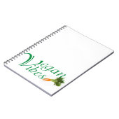 Vegan vibes notitieboek (Linkerzijde)