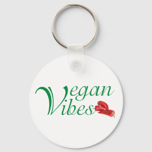 Vegan vibes sleutelhanger
