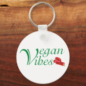 Vegan vibes sleutelhanger (Voorkant)