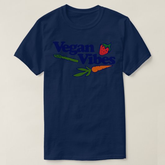 Vegan Vibes T-shirt (Design voorkant)