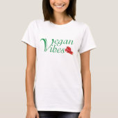 Vegan vibes t-shirt (Voorkant)