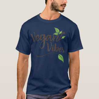 Vegan Vibes T-shirt Vegetarisch Dierenrechten Grap